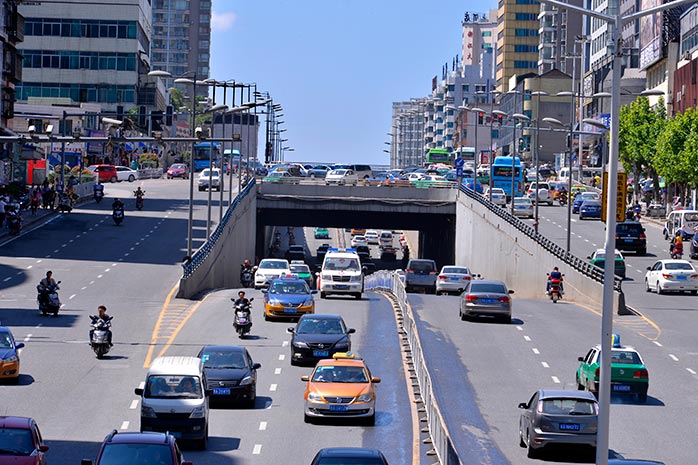 贵阳浣纱路下拉槽项目工程